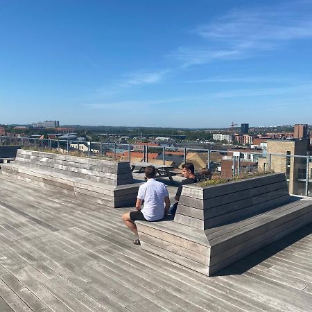 Modern Central Apt With Rooftop, Privat Balcony, & Free Parking,Next To Aarhus Attractions 外观 照片