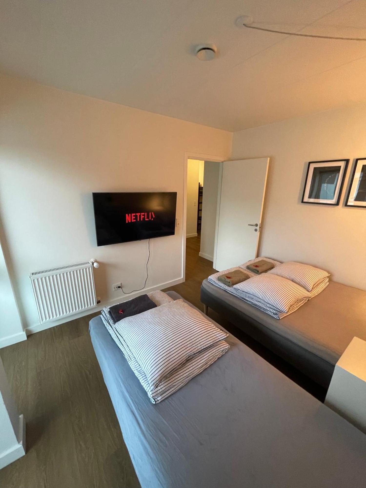 Modern Central Apt With Rooftop, Privat Balcony, & Free Parking,Next To Aarhus Attractions 外观 照片